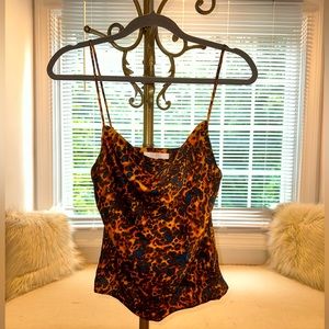 Nordstrom cowl neck printed top . Size S.